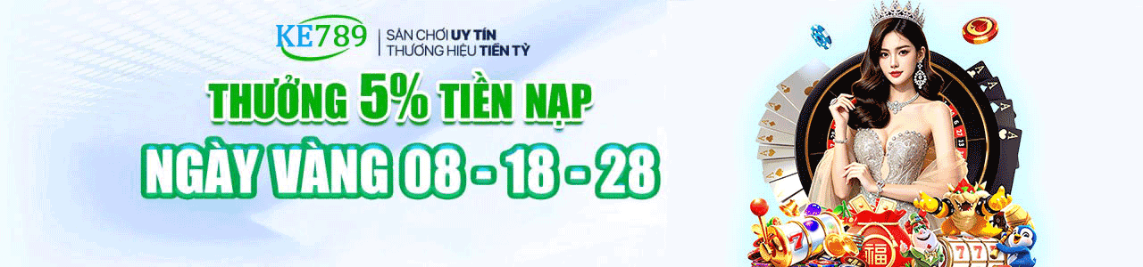 Thưởng 5% tiền nạp tại FB88