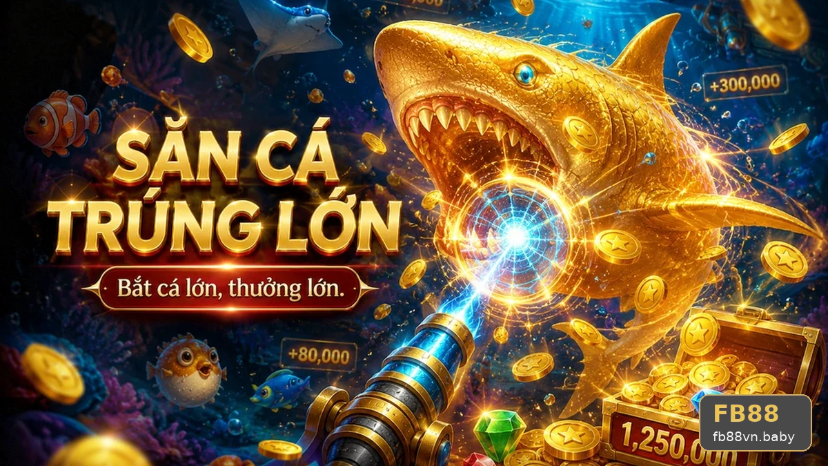 Giao diện so sánh khu vực bắn cá và guồng quay slot